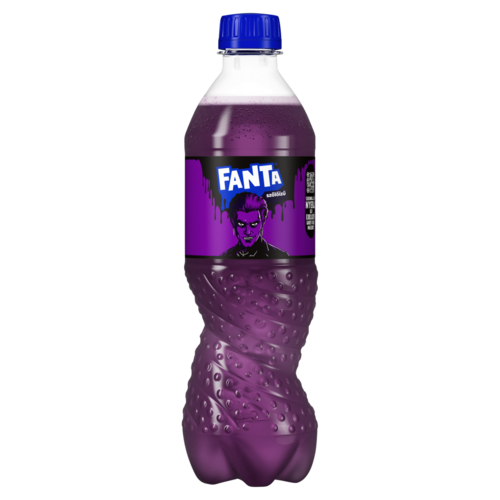 Fanta szőlőízű szénsavas üdítőital cukorral és édesítőszerekkel 500 ml