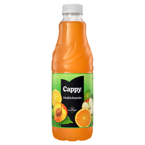Cappy Multivitamin gyümölcsital gyümölcslével és gyümölcspürével cukorral és édesítőszerekkel 1 l