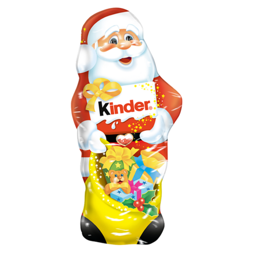 Kinder Chocolate Mikulás belső tejes réteggel bevont tejcsokoládé figura 160 g