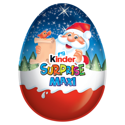 Kinder Surprise Maxi belső tejes réteggel bevont tejcsokoládé figura meglepetéssel 100 g
