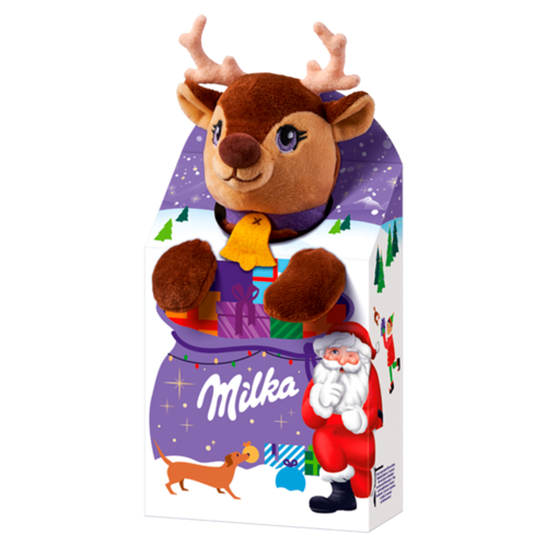 Milka alpesi tejcsokoládé, töltött alpesi tejcsokoládé & alpesi tejcsokoládé drazsé válogatás 96,5 g