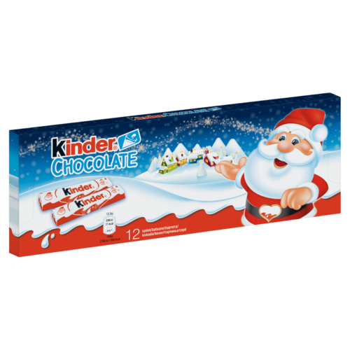Kinder Chocolate tejcsokoládé szelet tejes krémmel töltve 12 db 150 g