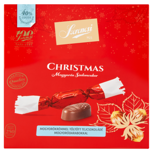 Szerencsi Christmas mogyorós szaloncukor 250 g