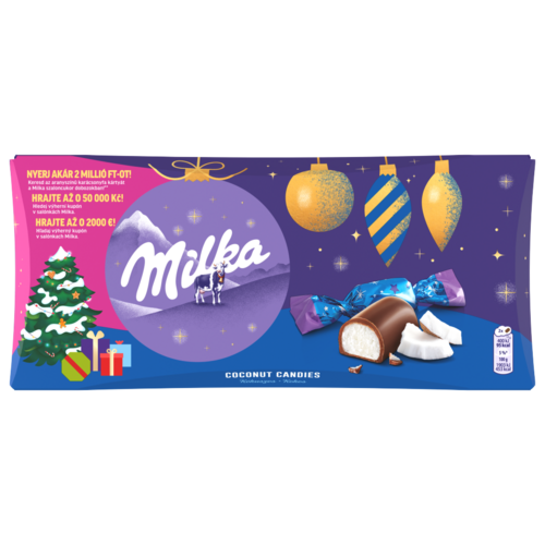 Milka kókuszos szaloncukor 255g