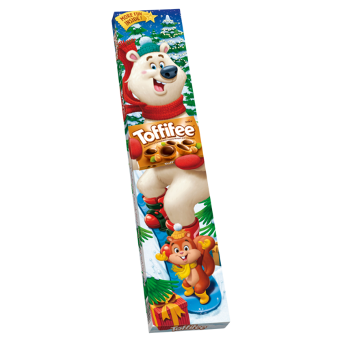 Toffifee mogyoró karamellben mogyorós nugátkrémmel és csokoládéval 3 x 125 g (375 g)