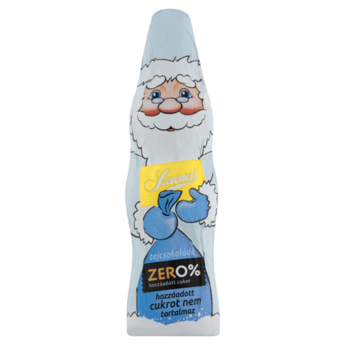 Szerencsi Zero% Mikulás tejcsokoládé figura édesítőszerrel 18 g