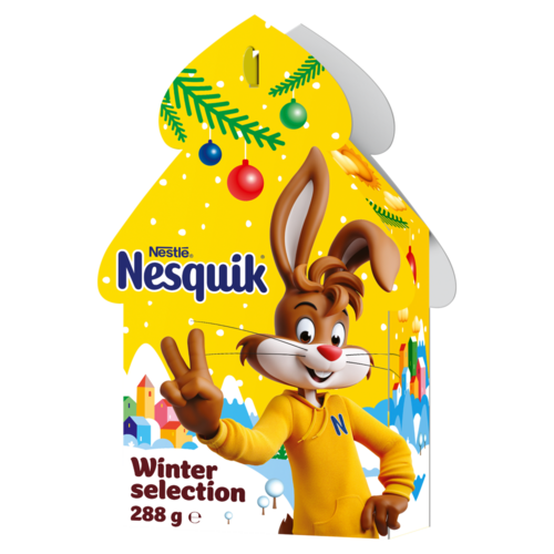 Nesquik Winter Selection töltött tejcsokoládé és ostya 288 g