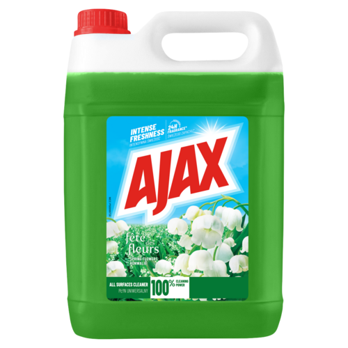 Ajax Fetes des Fleurs Tavaszi virágok Zöld általános tisztítószer 5000 ml