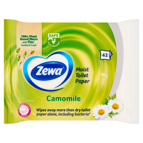 Zewa Camomile nedves toalettpapír 42 db