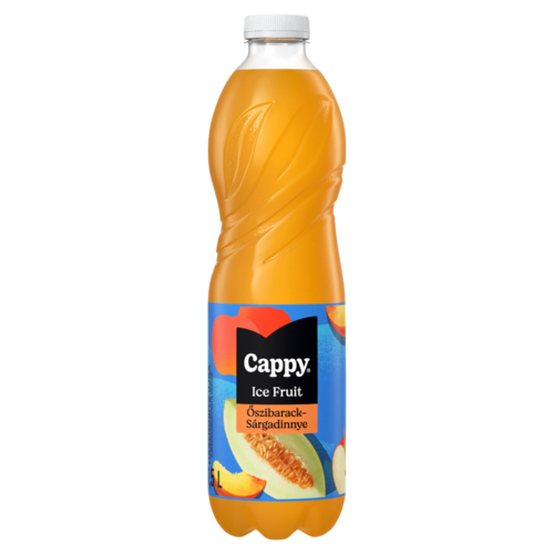Cappy Ice Fruit szénsavmentes alma-őszibarack-sárgadinnye ital citromfű ízesítéssel 1,5 l
