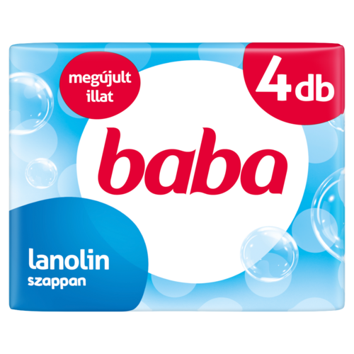 Baba szappan, lanolin 4 x 90 g