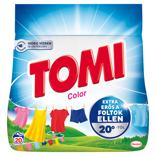 Tomi Color mosópor 20 mosás 1,1 kg