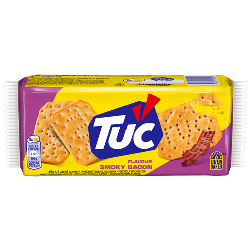 Tuc Füstölt Bacon ízű Kréker 100 G