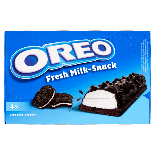 Oreo csokoládés hűtött tej snack 4 x 27 g (108 g)