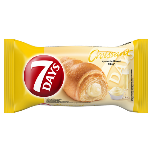 7days Croissant Pezsgő ízű Töltelékkel 60 G