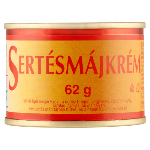 Sertésmájkrém 62 g