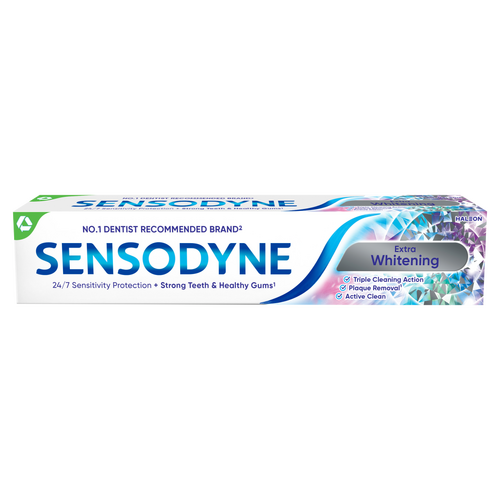 Sensodyne Extra Whitening fluoridos fogkrém 75 ml
