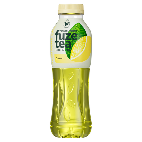 Fuze Tea energiamentes, szénsavmentes citromízű üdítőital zöld tea kivonattal 500 ml