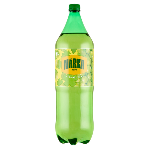 Márka szőlő szénsavas üdítőital cukorral és édesítőszerekkel 2 l