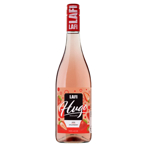 Lafi Hugo eper ízű szénsavas boralapú koktél 7% 0,75 l