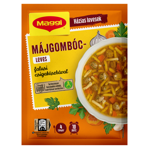 Maggi májgombócleves falusi csigatésztával 60 g