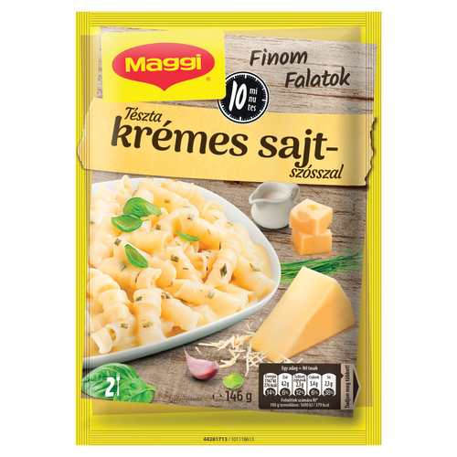 Maggi Finom Falatok PárPerc tészta krémes sajtszósszal 146 g