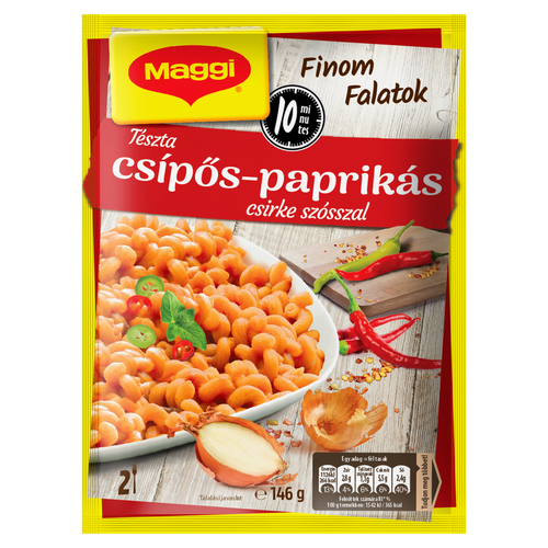 Maggi PárPerc tészta csípős-paprikás csirke 146 g