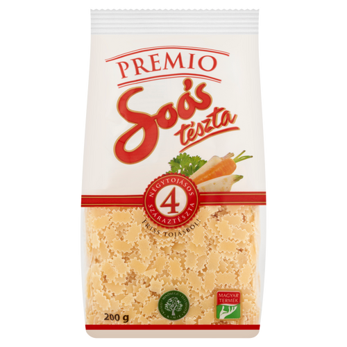 Soós Premio eper négytojásos száraztészta 200 g