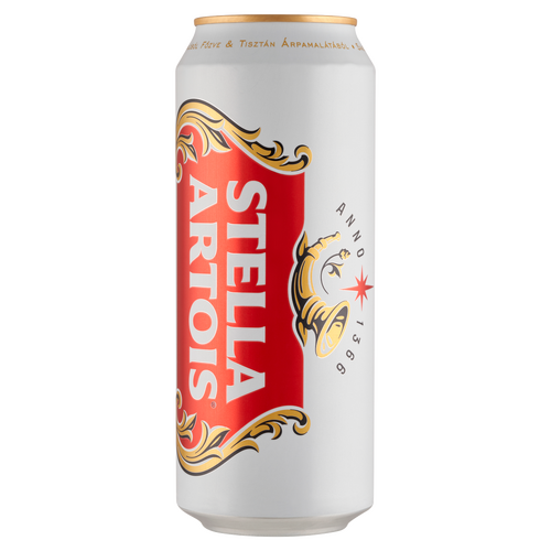 Stella Artois minőségi világos sör 5% 0,5 l
