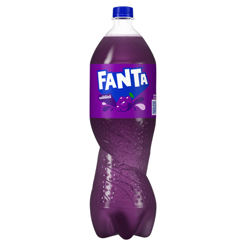 Fanta szőlőízű szénsavas üdítőital cukorral és édesítőszerekkel 1,75 l