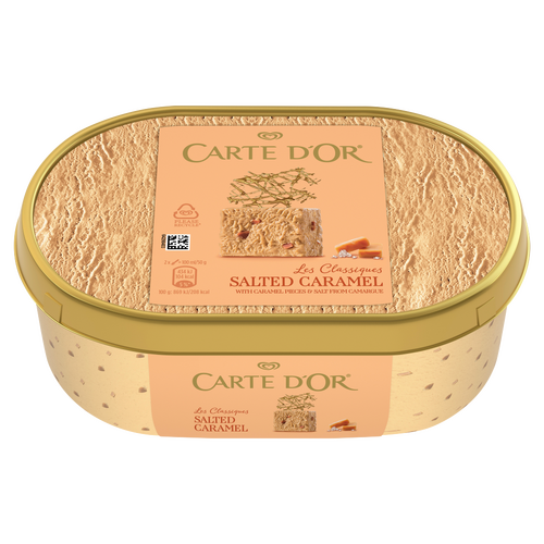 Carte d'Or Sós karamelles tejjégkrém vajkaramella darabkákkal 1000 ml