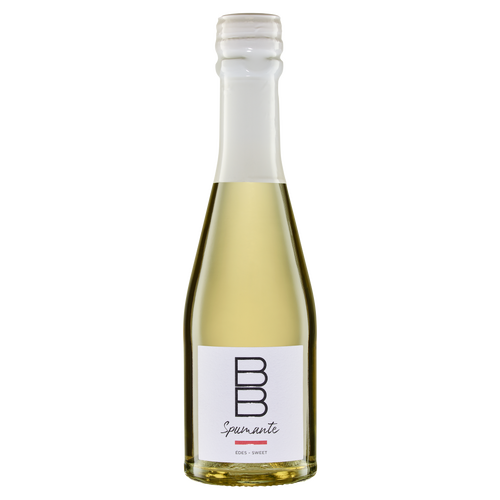 BB Spumante édes, fehér muskotály pezsgő 9,5% 0,2 l