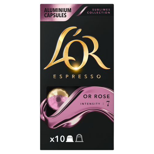 L'OR Espresso Or Rose őrölt-pörkölt kávé kapszulában 10 db 52 g