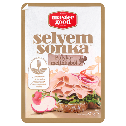 Master Good szeletelt selyemsonka pulykamellhúsból 80 g