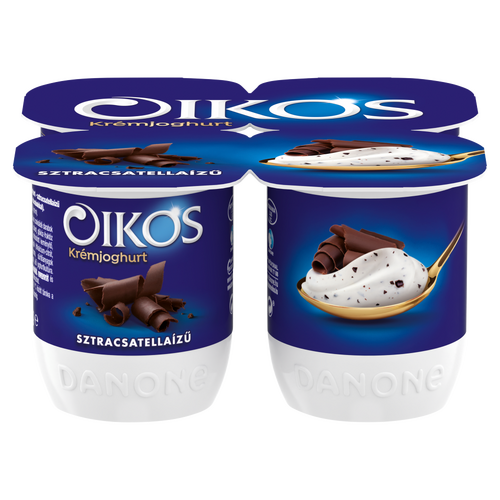 Danone Oikos sztracsatellaízű élőflórás krémjoghurt 4 x 125 g