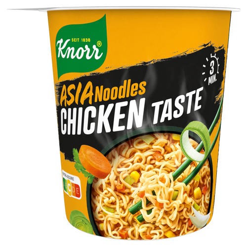 Knorr Asia Noodles ázsiai típusú tésztaleves csirkehús ízesítéssel 65 g