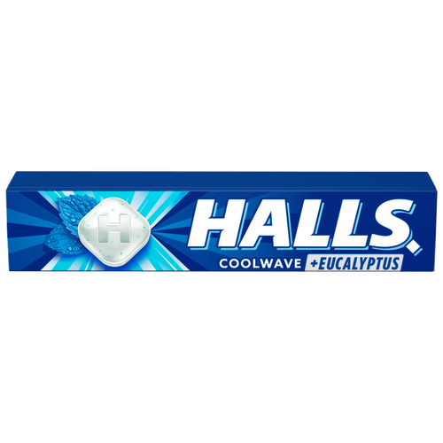 Halls mentol-eukaliptuszízű, töltetlen keménycukorka 33,5 g