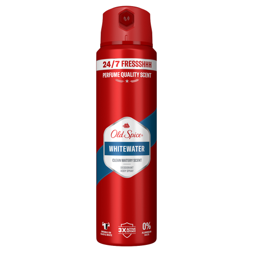 Old Spice Whitewater Deo Spray Férfiaknak, 150 ml