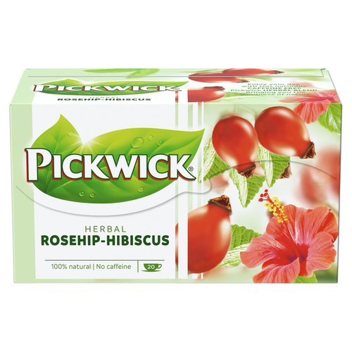 Pickwick csipkebogyó tea hibiszkusszal 20 filter 50 g