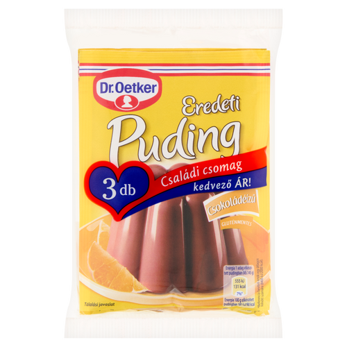 Dr. Oetker Eredeti Puding csokoládéízű pudingpor 3 x 44,5 g