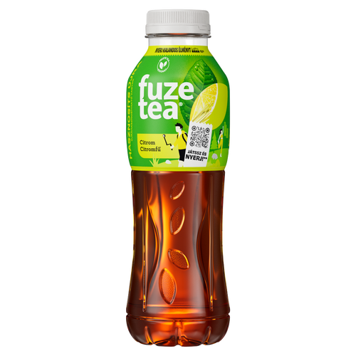 Fuze Tea szénsavmentes citrom- és citromfű-ízű üdítőital fekete tea kivonattal 500 ml