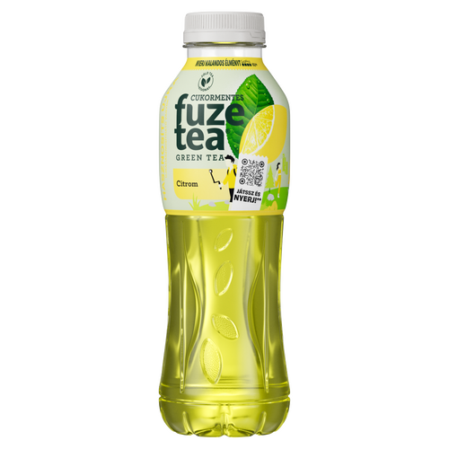 Fuze Tea energiamentes, szénsavmentes citromízű üdítőital zöld tea kivonattal 500 ml