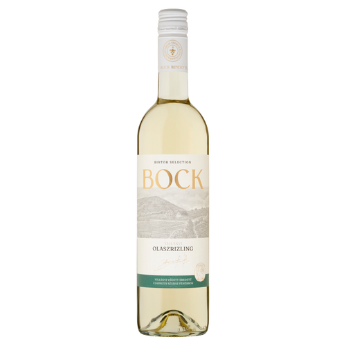 Bock Villányi Olaszrizling classicus száraz fehérbor 12,5% 750 ml