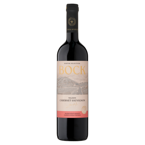 Bock Villányi Cabernet Sauvignon classicus száraz vörösbor 14% 750 ml