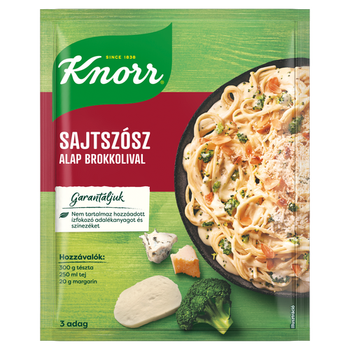 Knorr sajtszósz alap brokkolival 29 g