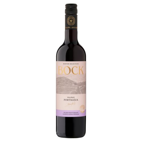 Bock Villányi Portagéza classicus száraz vörösbor 12% 750 ml